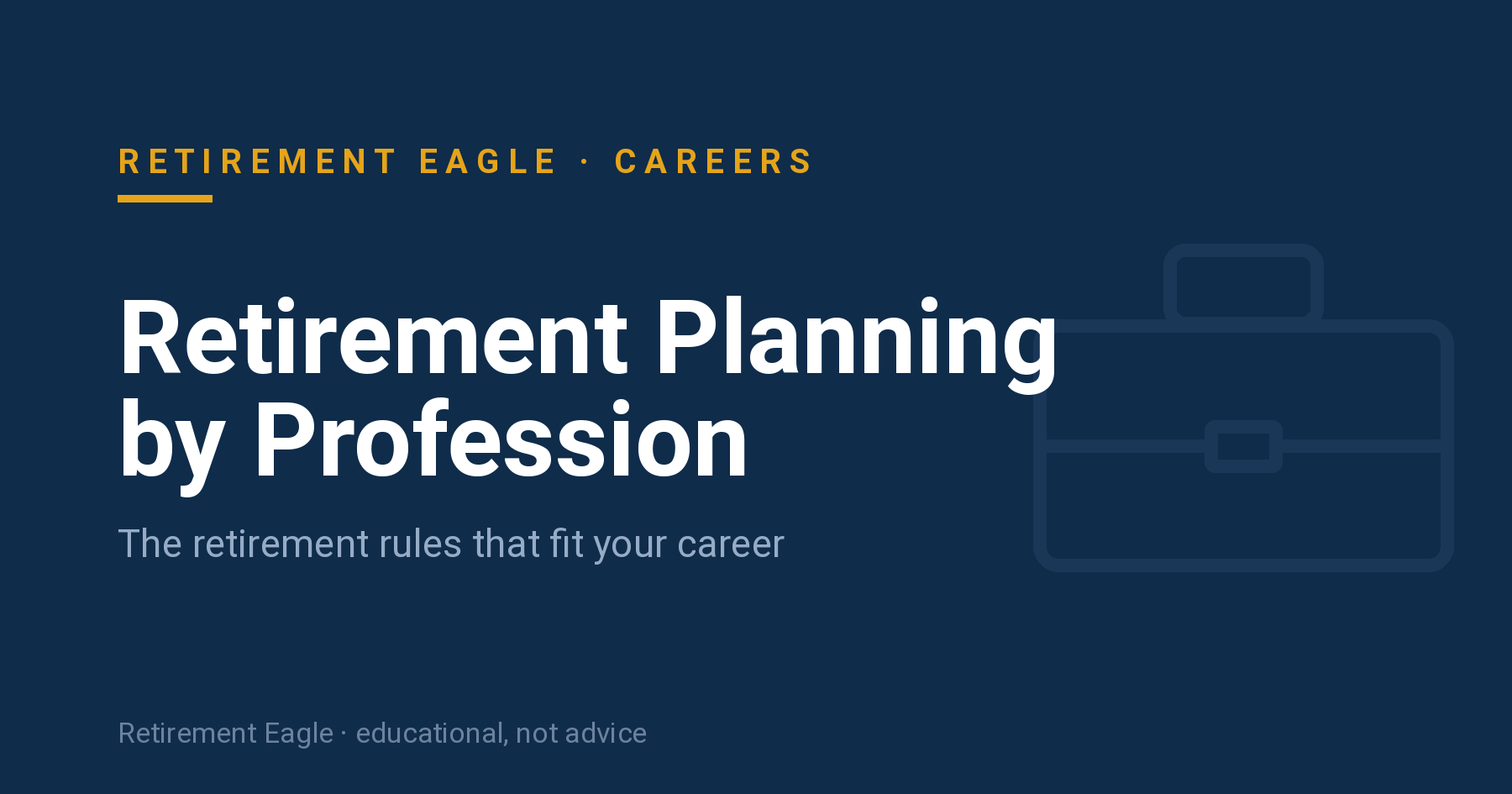 Retirement Planning by Profession: 2026 Targets & Account Limits